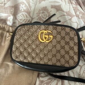 GUCCI  GG print crossbody bag